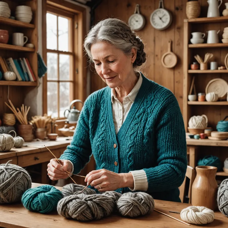 Вязание широких кос спицами: искусство создания выразительных узоров